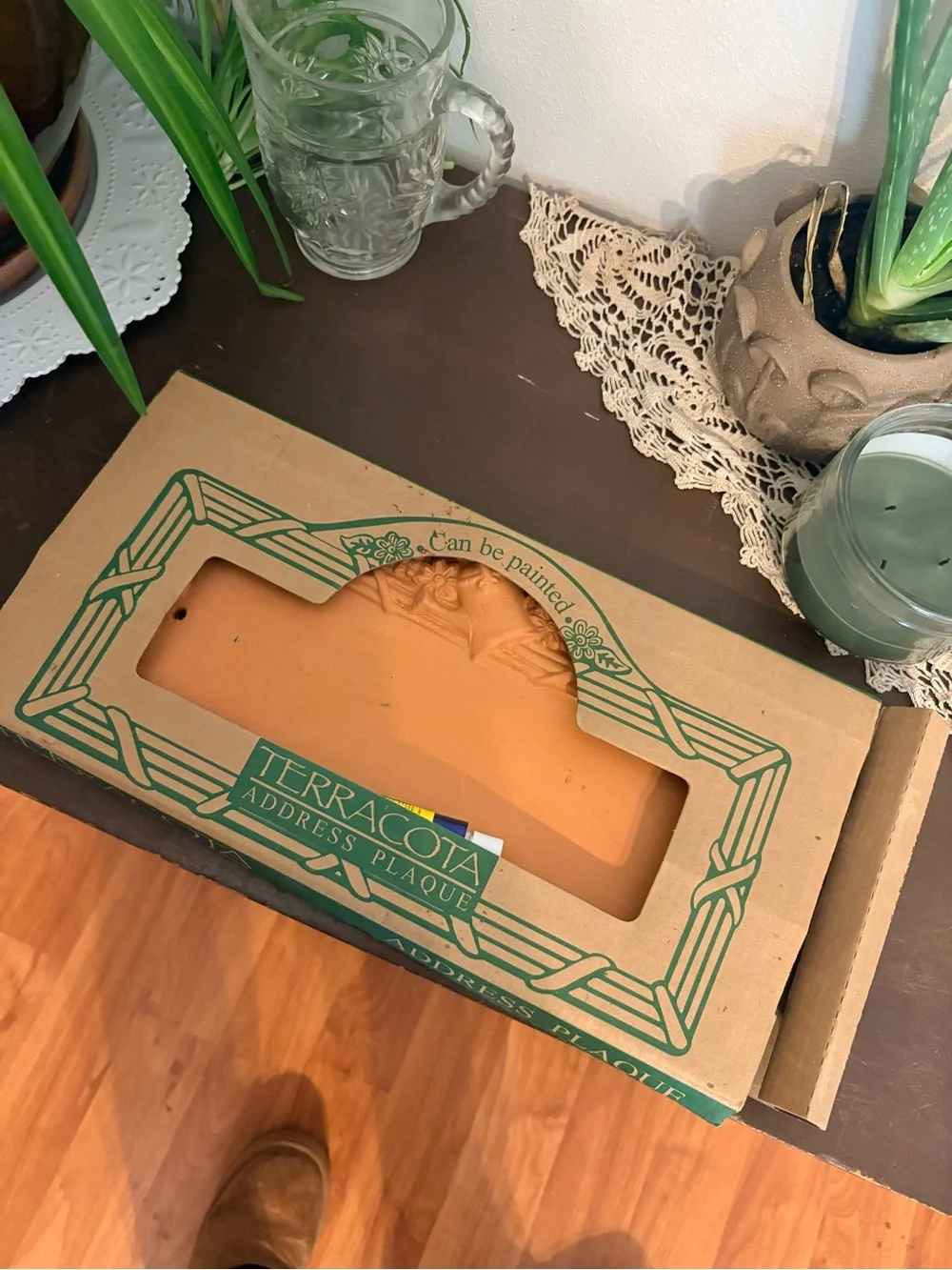 Terracotta House Number Plaque Kit